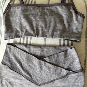 VITALITY Daydream Set / Small TOP + BOTTOM / CONCRETE GRAY